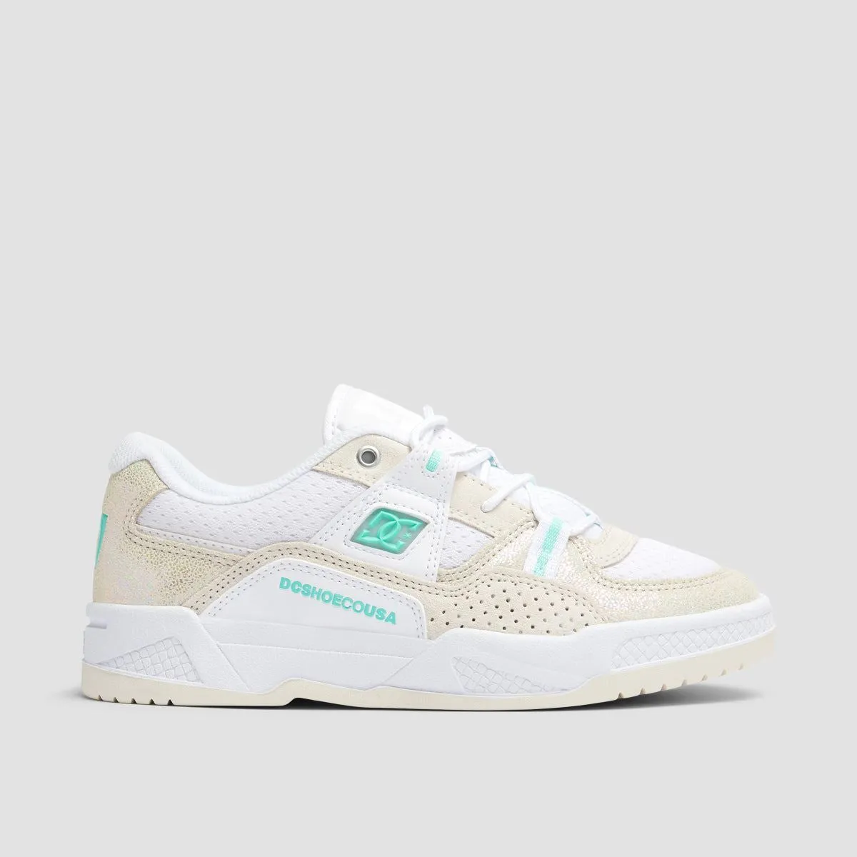 DC Construct Shoes - White/White/Monogram - Womens