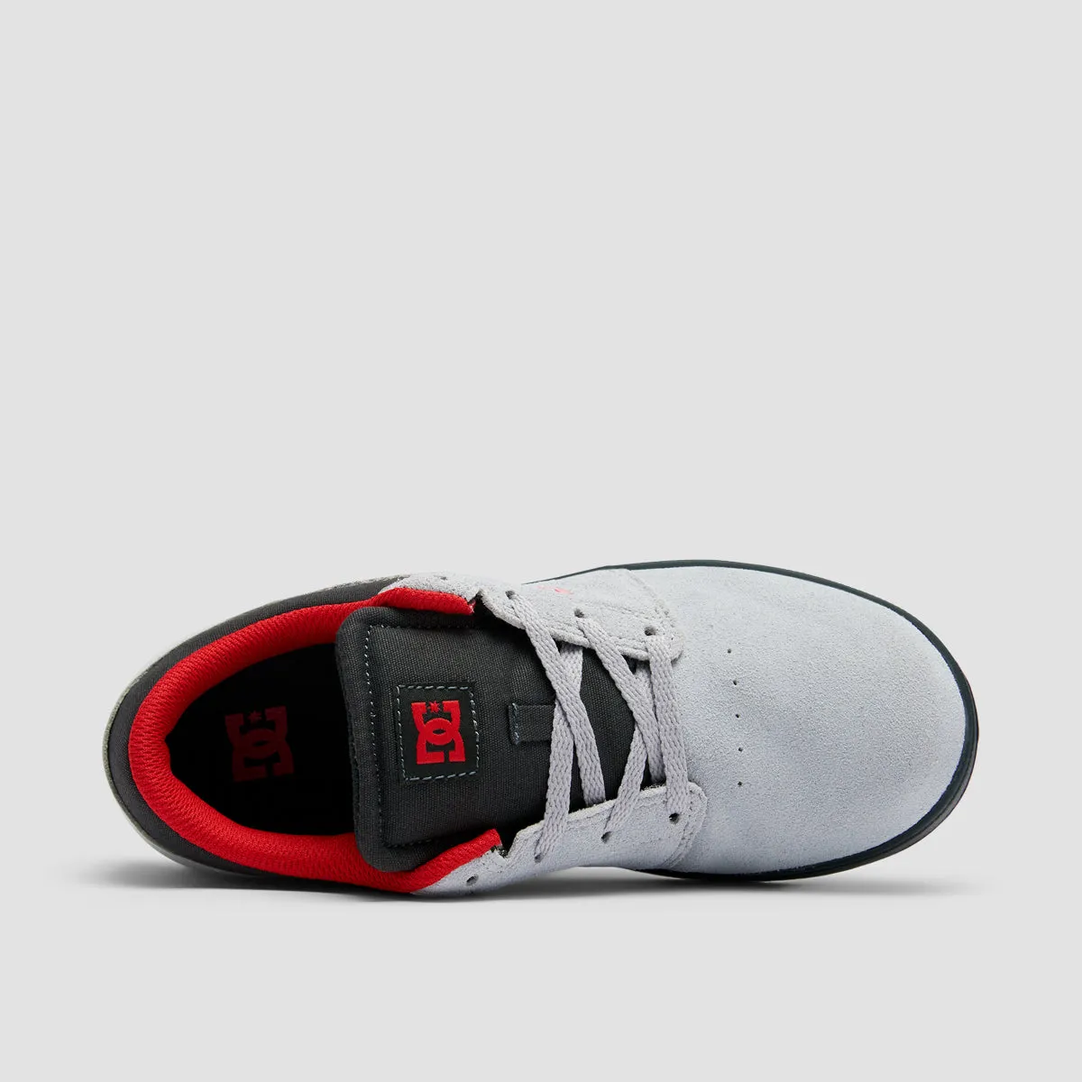DC Crisis 2 Shoes - Grey/Red - Kids