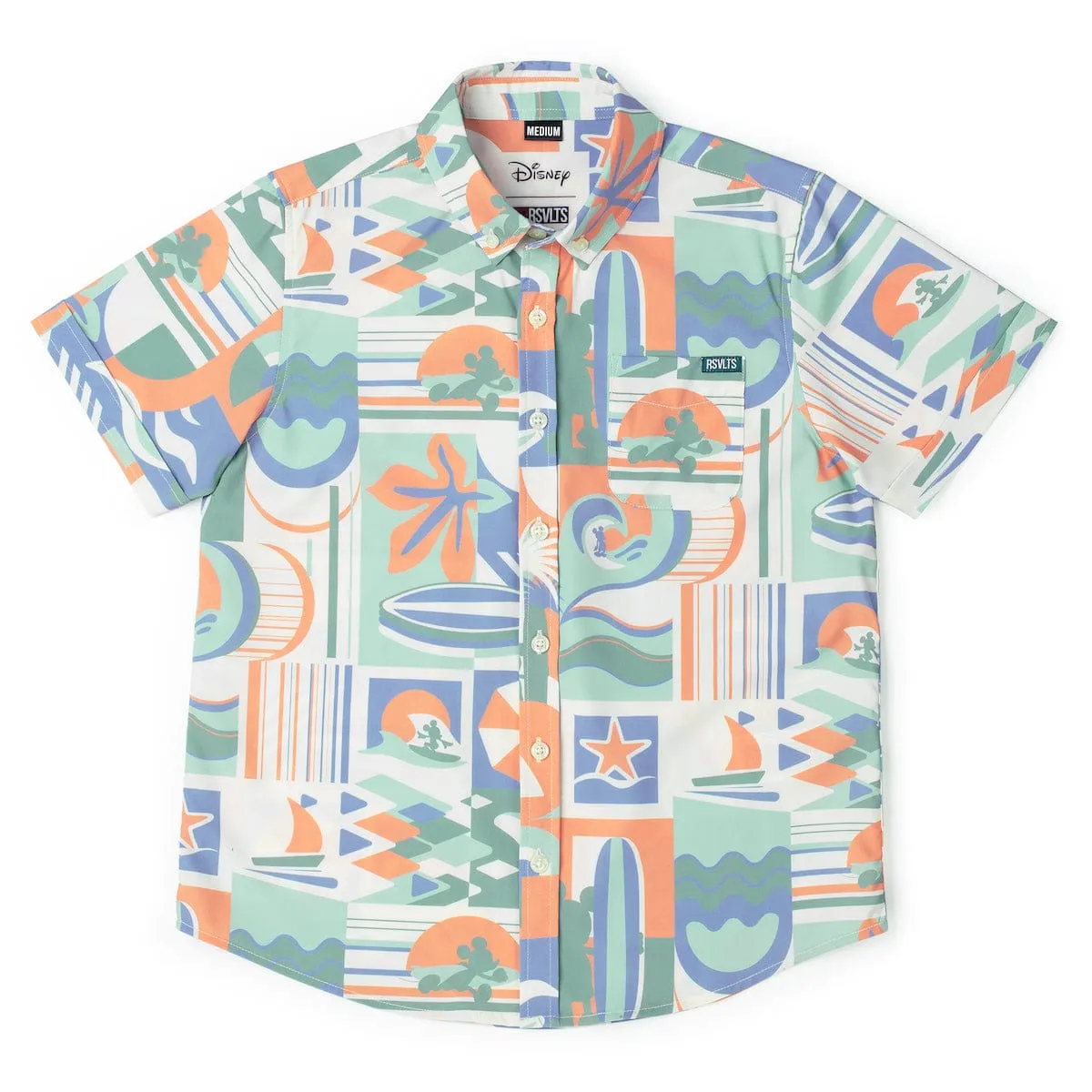 Disney "Mickey's Endless Summer" – Youth KUNUFLEX Short Sleeve Shirt