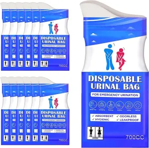 Disposable Urinal Bag 12 Pcs 700ML - IBF