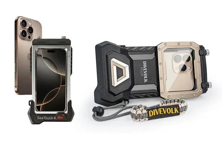 DIVEVOLK DIVEVOLK SeaTouch 4 Max PLUS Underwater Housing