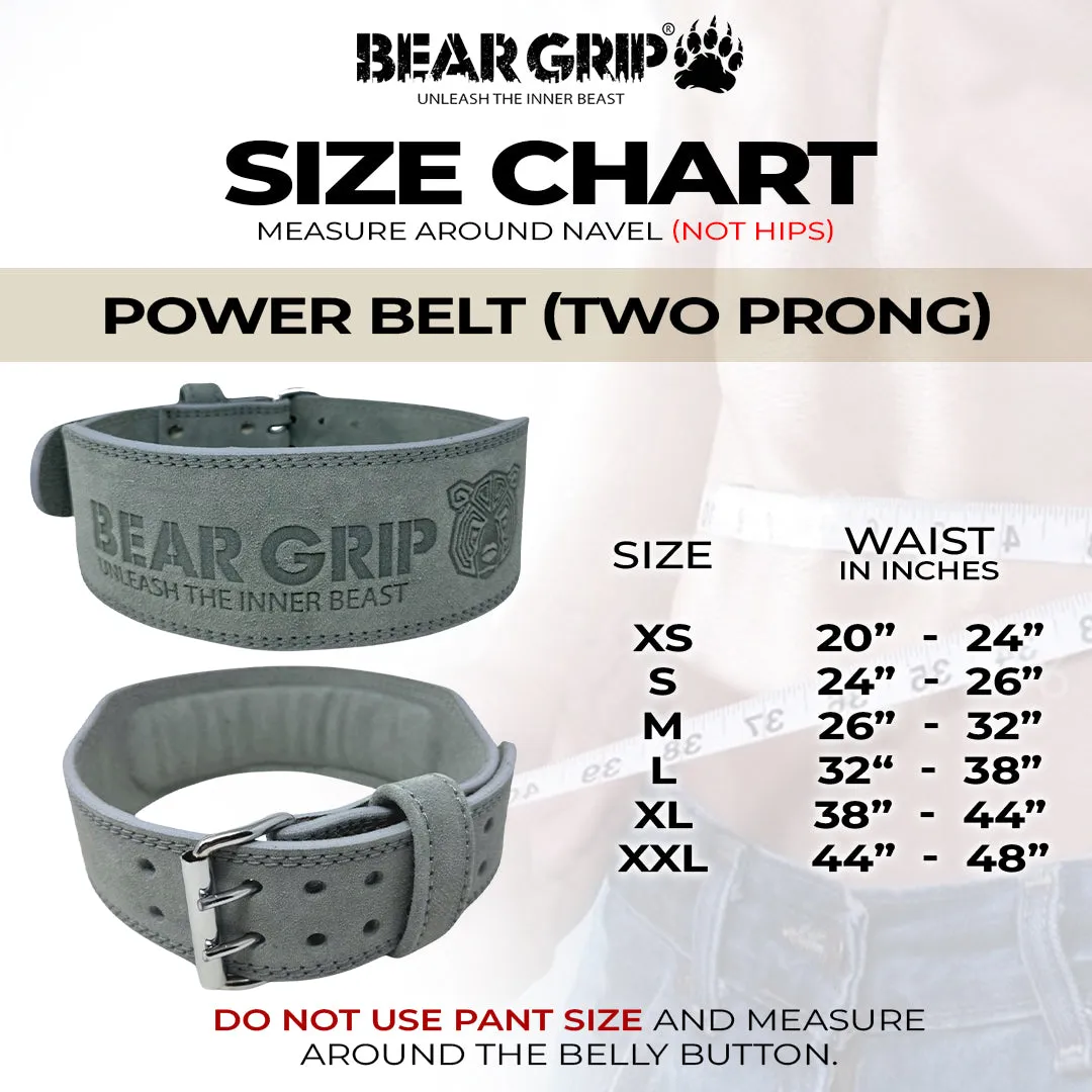 Double Pong Suede Weight Lifting Belt