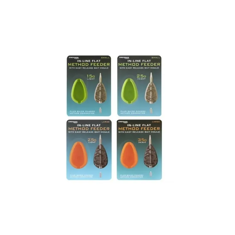 Drennan InLine Flat Method Feeder & Mould