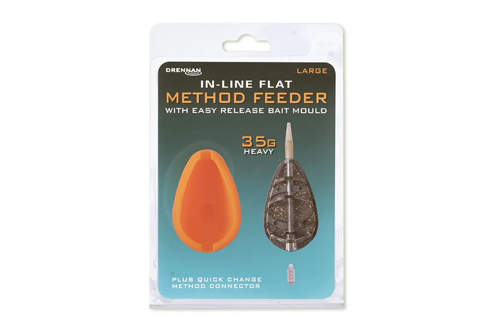 Drennan InLine Flat Method Feeder & Mould
