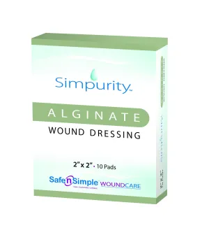 Dressing Calcium Alginate Simpurity by Safe N Simple Compare Maxorb Extra™