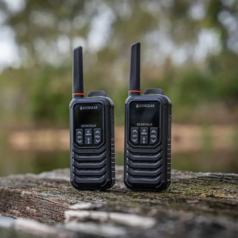 EcoXGear ECOXTALK EXG200 UHF CB Handheld Radio 2W