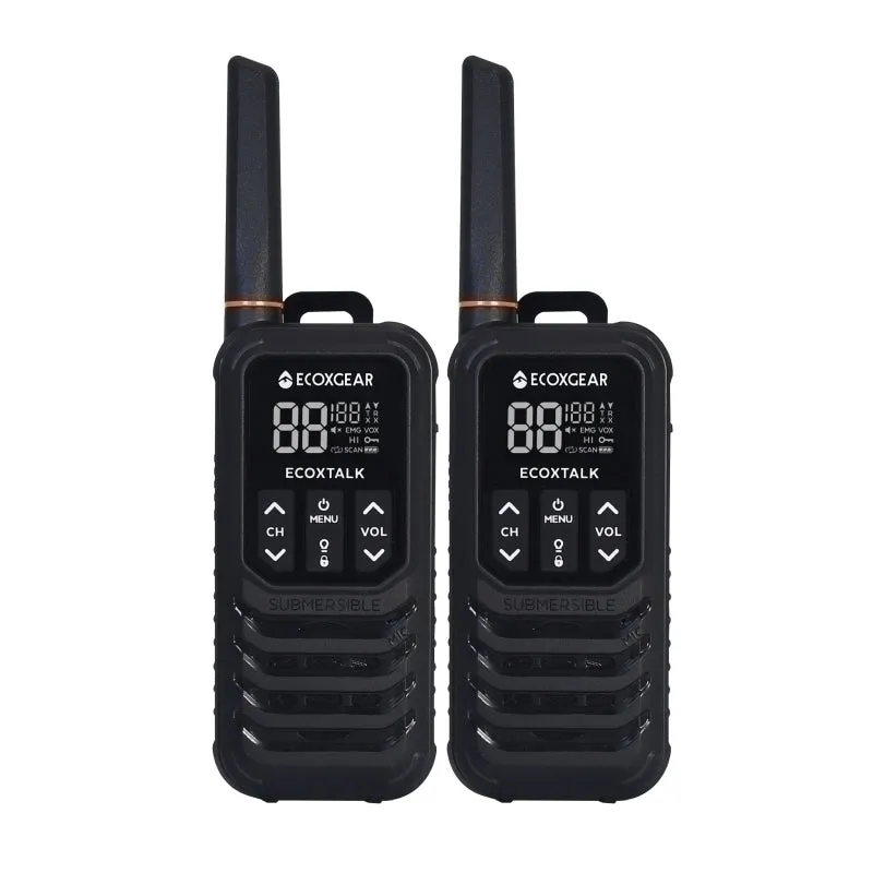 EcoXGear ECOXTALK EXG200 UHF CB Handheld Radio 2W