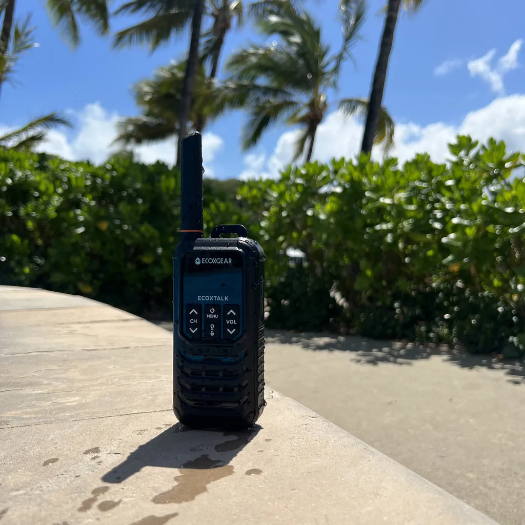 EcoXGear ECOXTALK EXG200 UHF CB Handheld Radio 2W