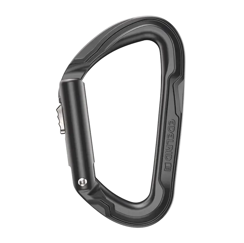 Edelrid Pure Slider Locking Climbing Carabiner