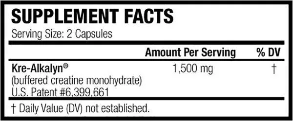 EFX Sports Kre-Alkalyn EFX, 192 Capsules