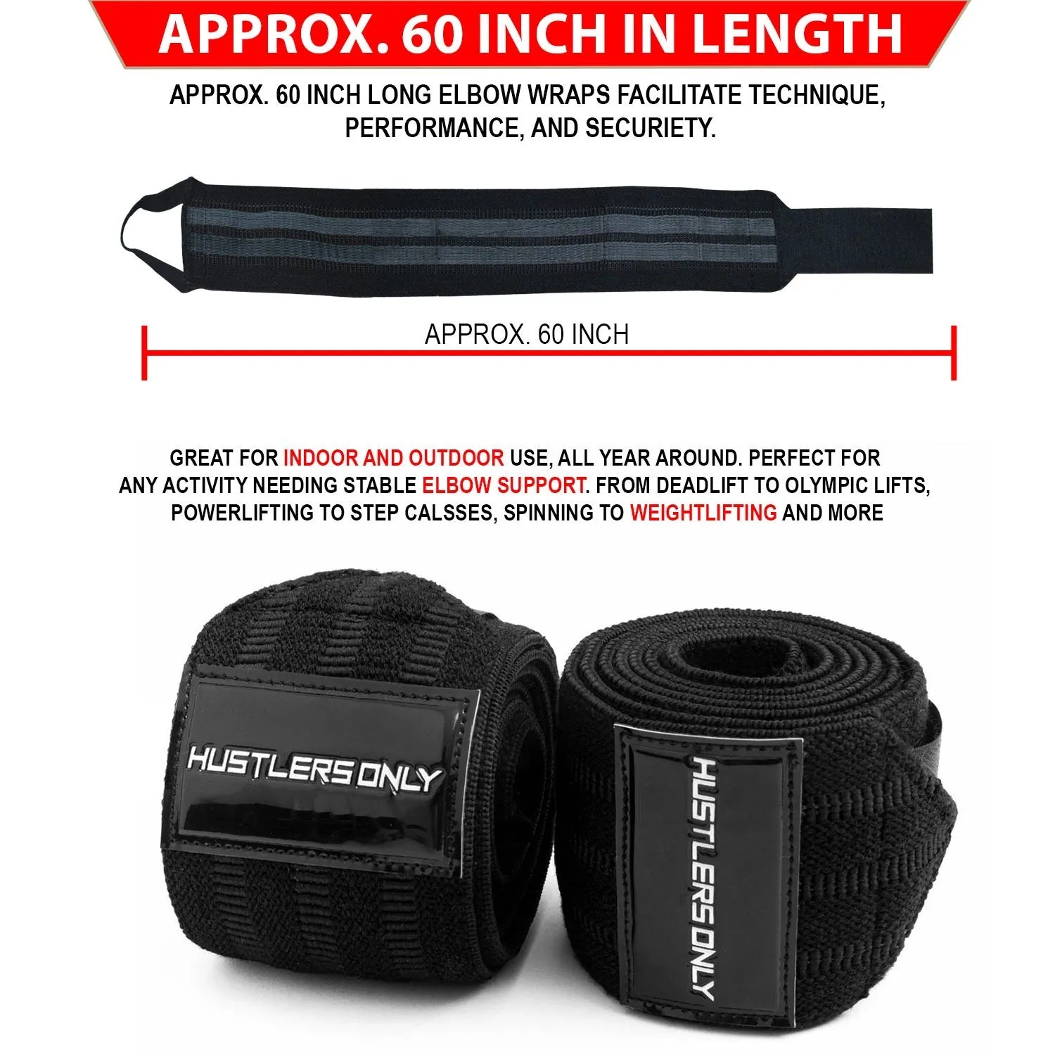 Elbow Wraps - Pair