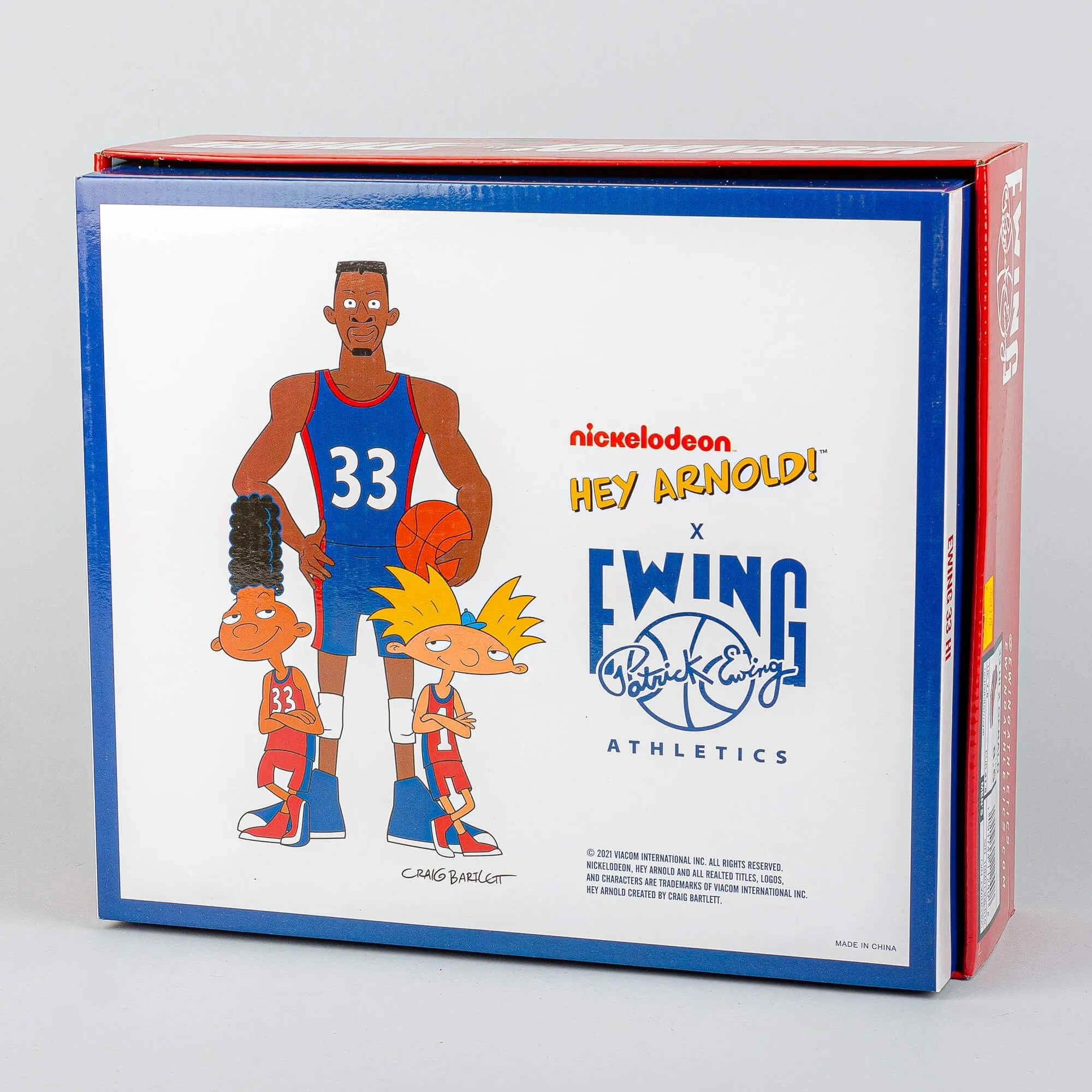 EWING 33 HI x GERALD NICKELODEON - RED/WHITE/ROYAL
