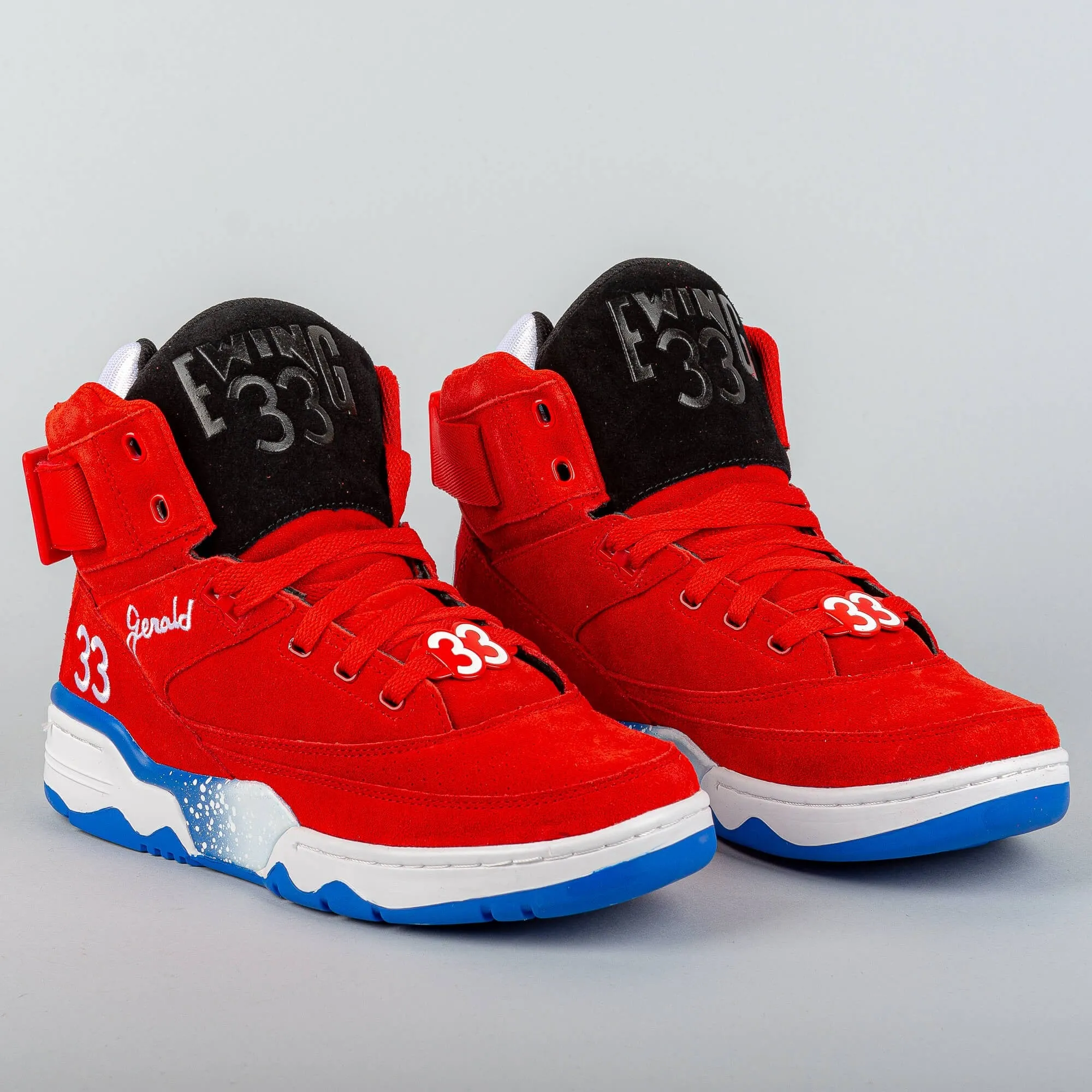 EWING 33 HI x GERALD NICKELODEON - RED/WHITE/ROYAL