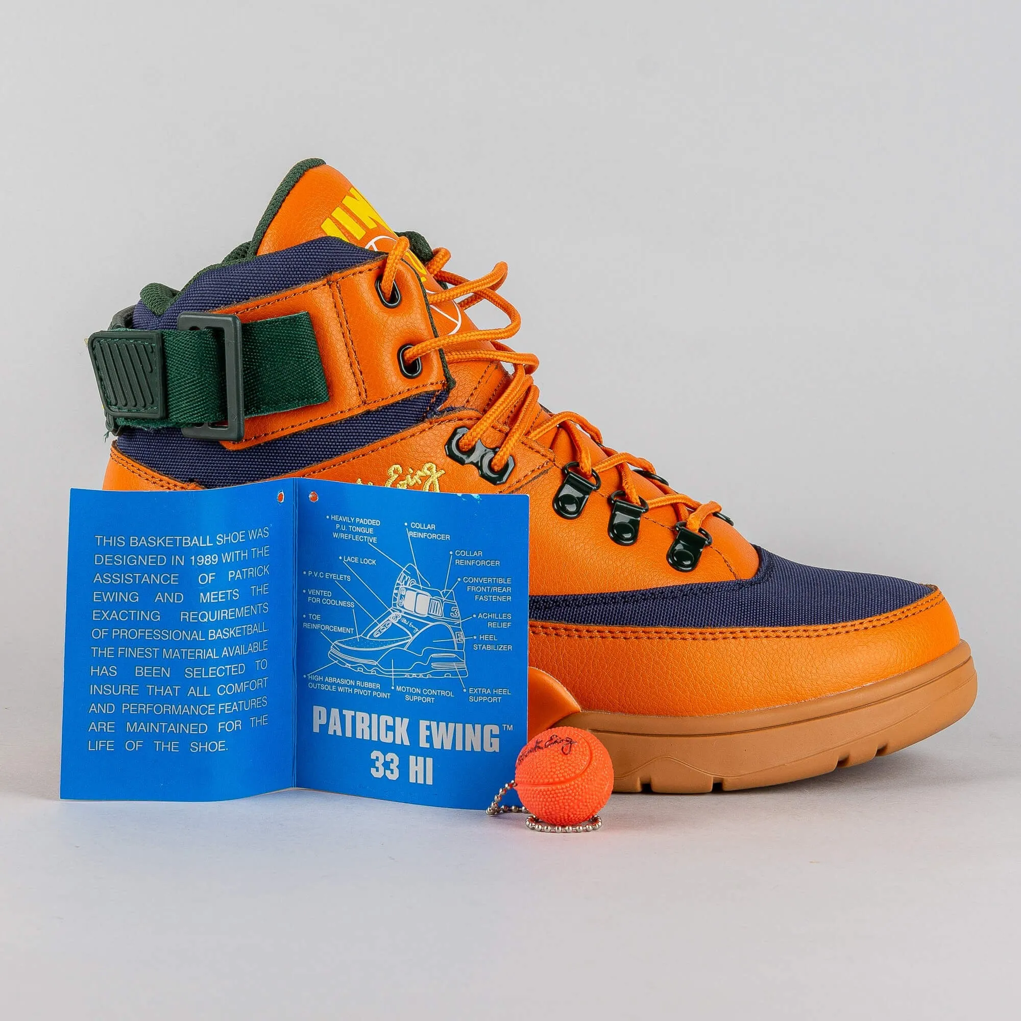 Ewing Athletics 33 HI Winter (Waterproof) Orange/Navy