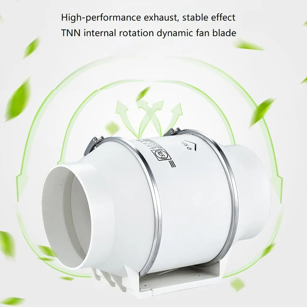 Exhaust Home Silent Inline Pipe Duct Fan