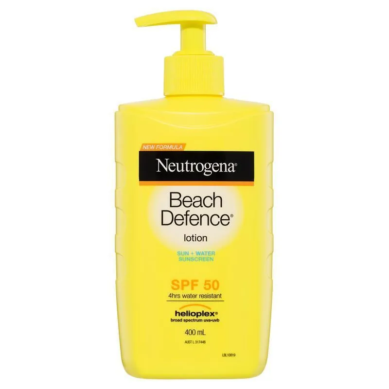[Expiry: 12/2025] Neutrogena SPF 50 Beach Defence Lotion 400mL