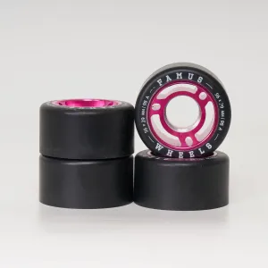 Famus Metal Core 56mm/98a Wheels - Pink