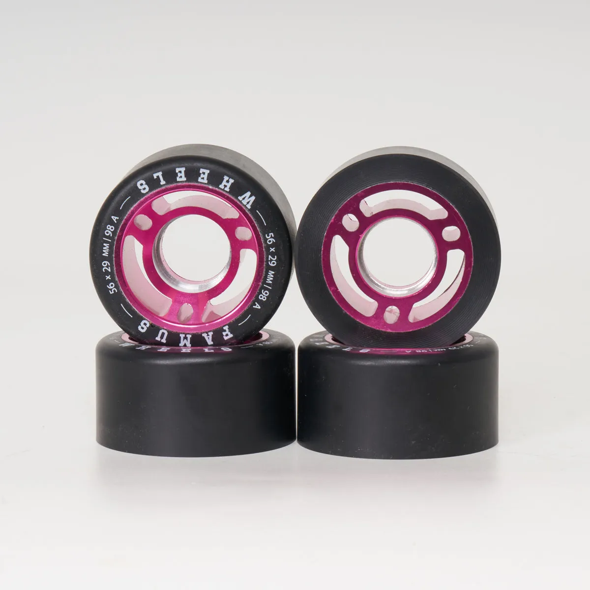 Famus Metal Core 56mm/98a Wheels - Pink