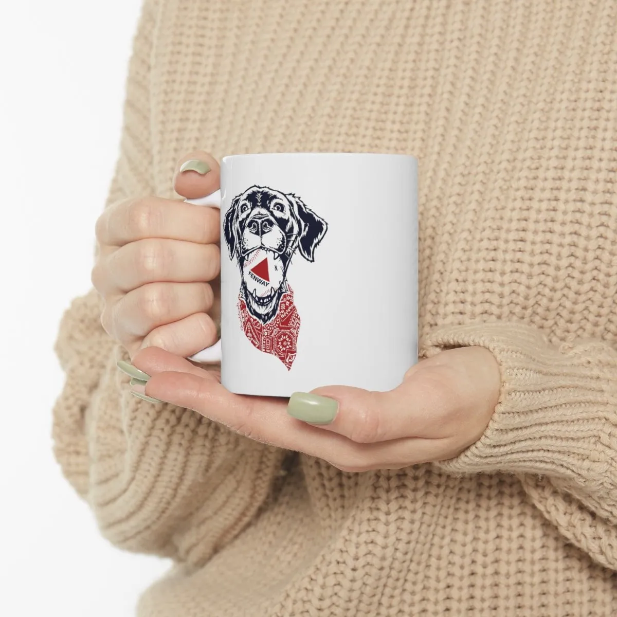 Fenway Dog 11oz Coffee Mug