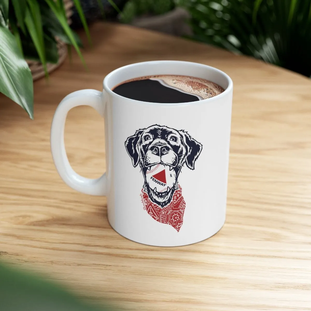 Fenway Dog 11oz Coffee Mug
