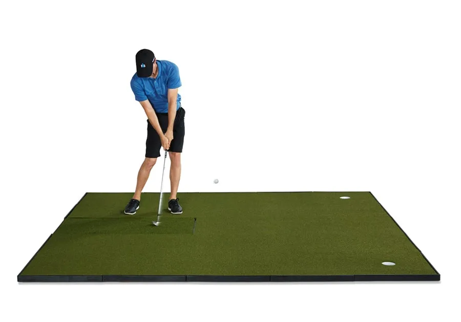 Fiberbuilt Player Preferred Center-Hitting Combo Golf Mat