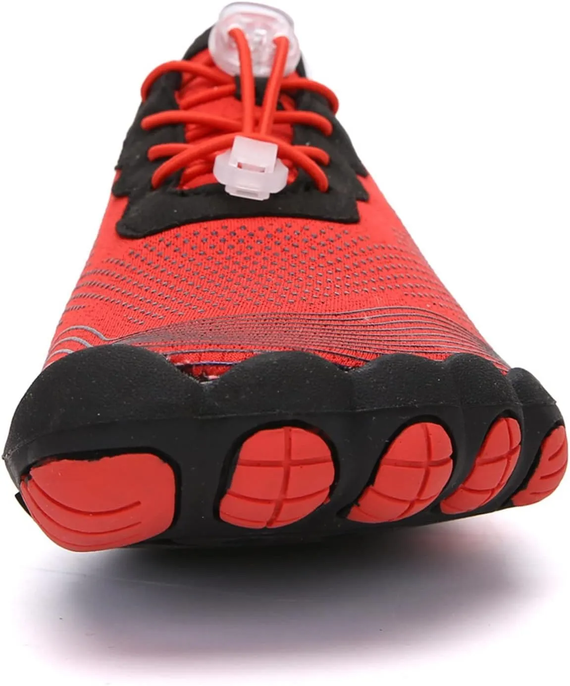 Five-Finger Mesh Lace-Up Water Shoes