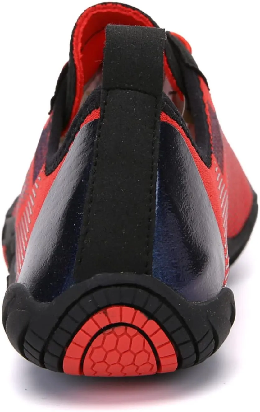 Five-Finger Mesh Lace-Up Water Shoes