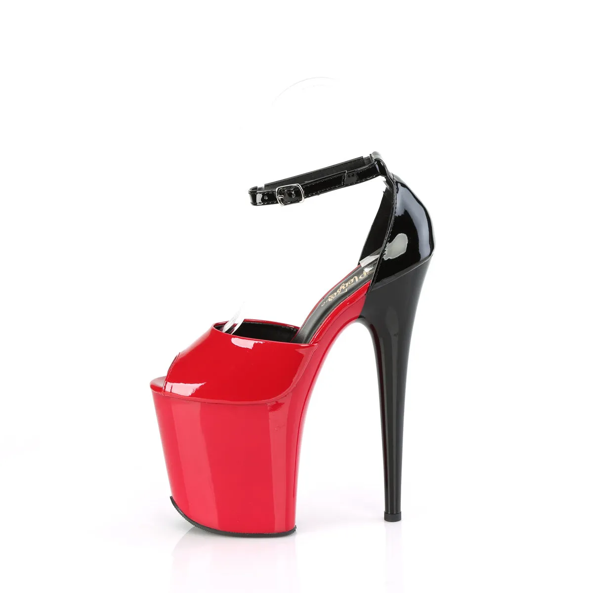 FLAMINGO-868  Red-Black Patent/Red-Black
