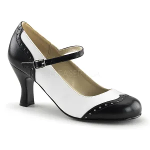 FLAPPER-25  Black-White Pu