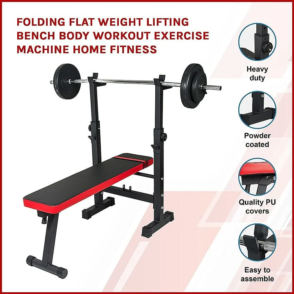 Folding Flat Weight Lifting Bench [ONLINE ONLY]