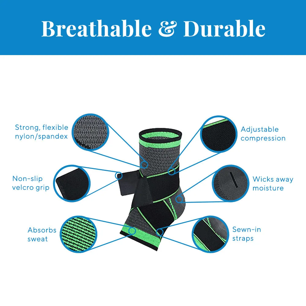 FreedomStep: The Ultimate Plantar Relief Sleeve with Ankle Support