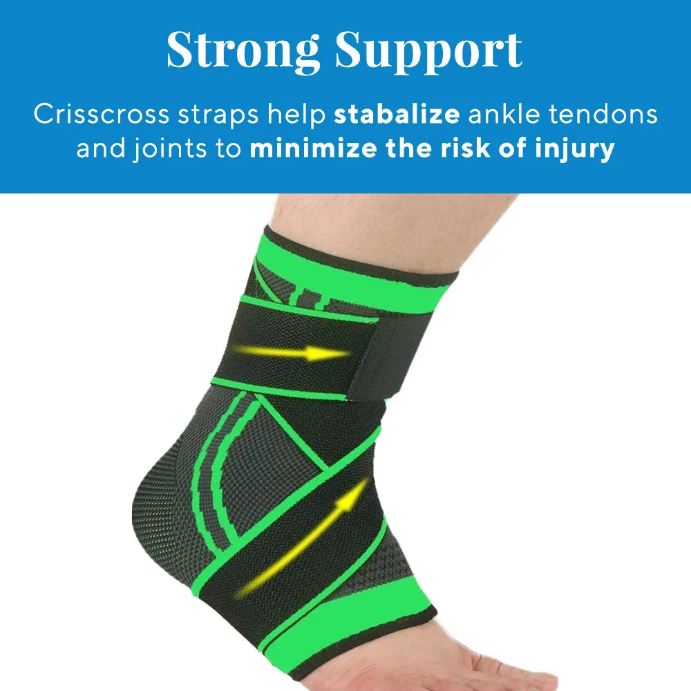 FreedomStep: The Ultimate Plantar Relief Sleeve with Ankle Support