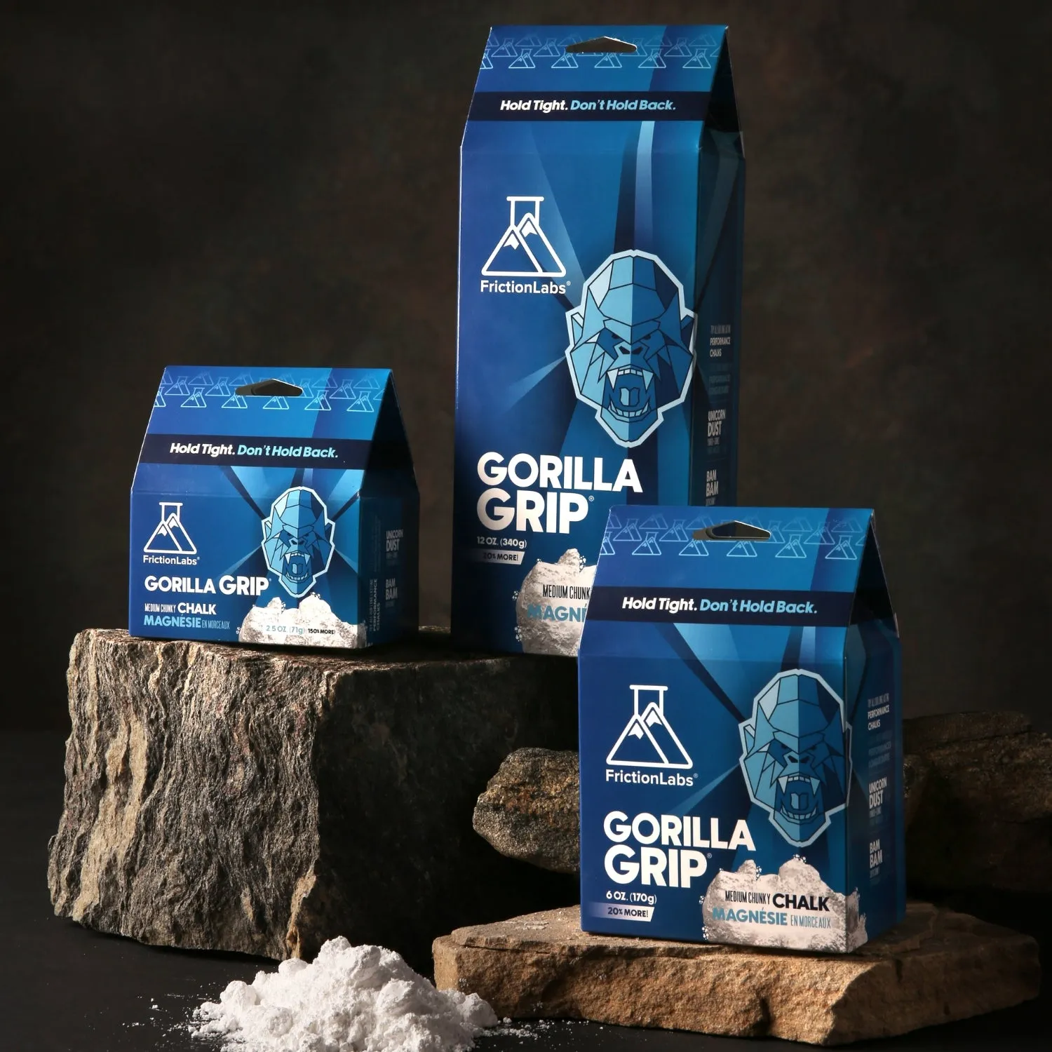 FrictionLabs Gorilla Grip Chalk - Semi Chunky