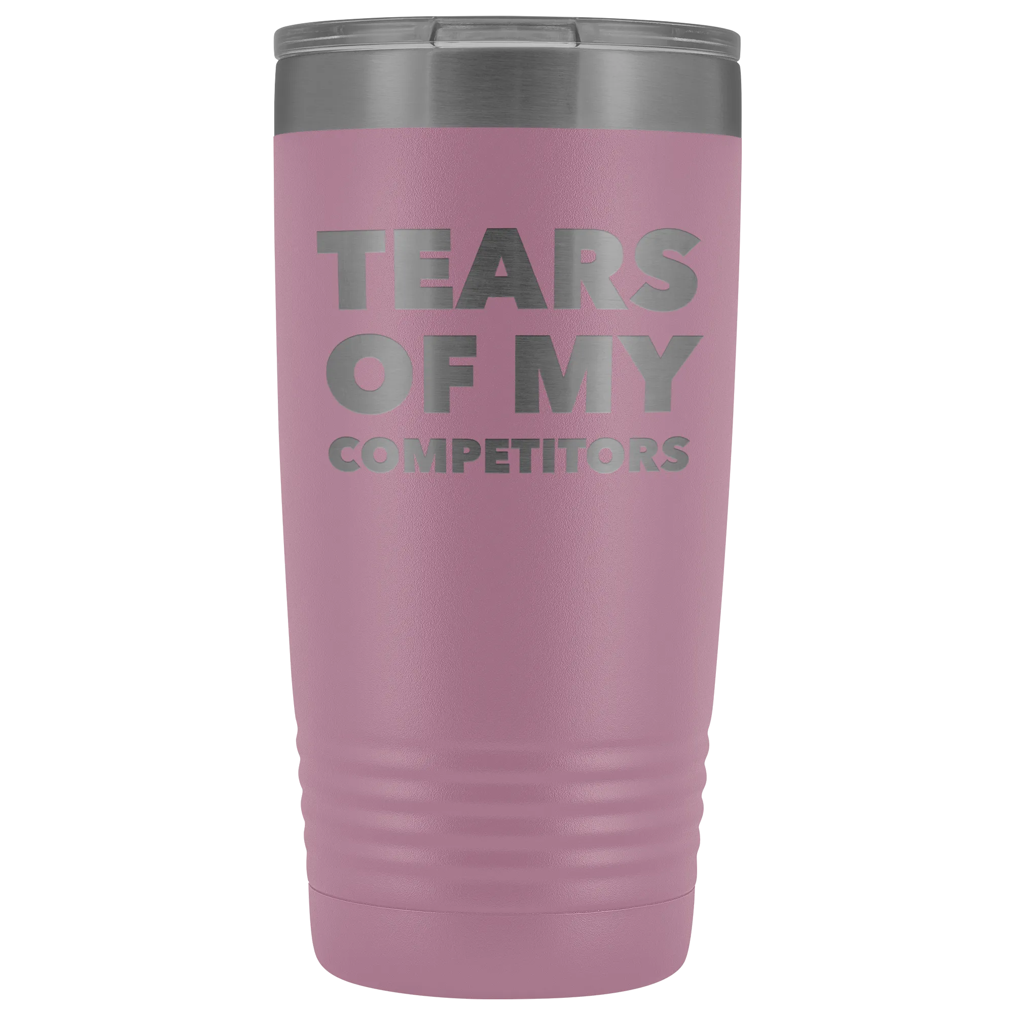 Funny Realtor Gift Weightlifting Sports Gifts Tears of My Competitors Tumbler Metal Mug Insulated Hot Cold Travel Coffee Cup 30oz BPA Free