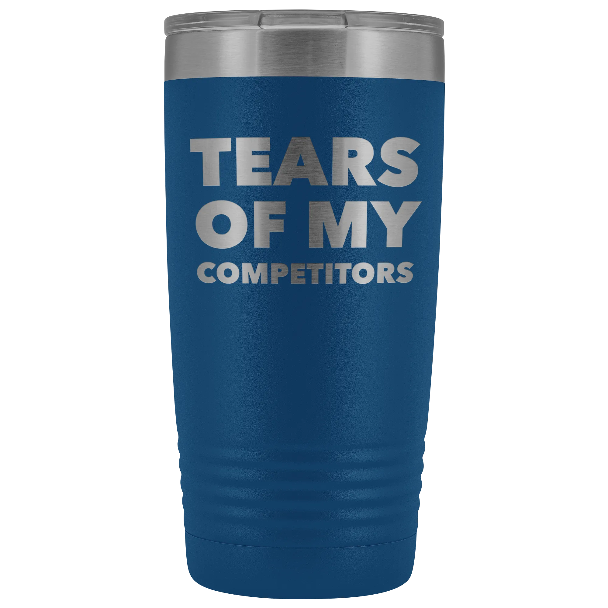 Funny Realtor Gift Weightlifting Sports Gifts Tears of My Competitors Tumbler Metal Mug Insulated Hot Cold Travel Coffee Cup 30oz BPA Free