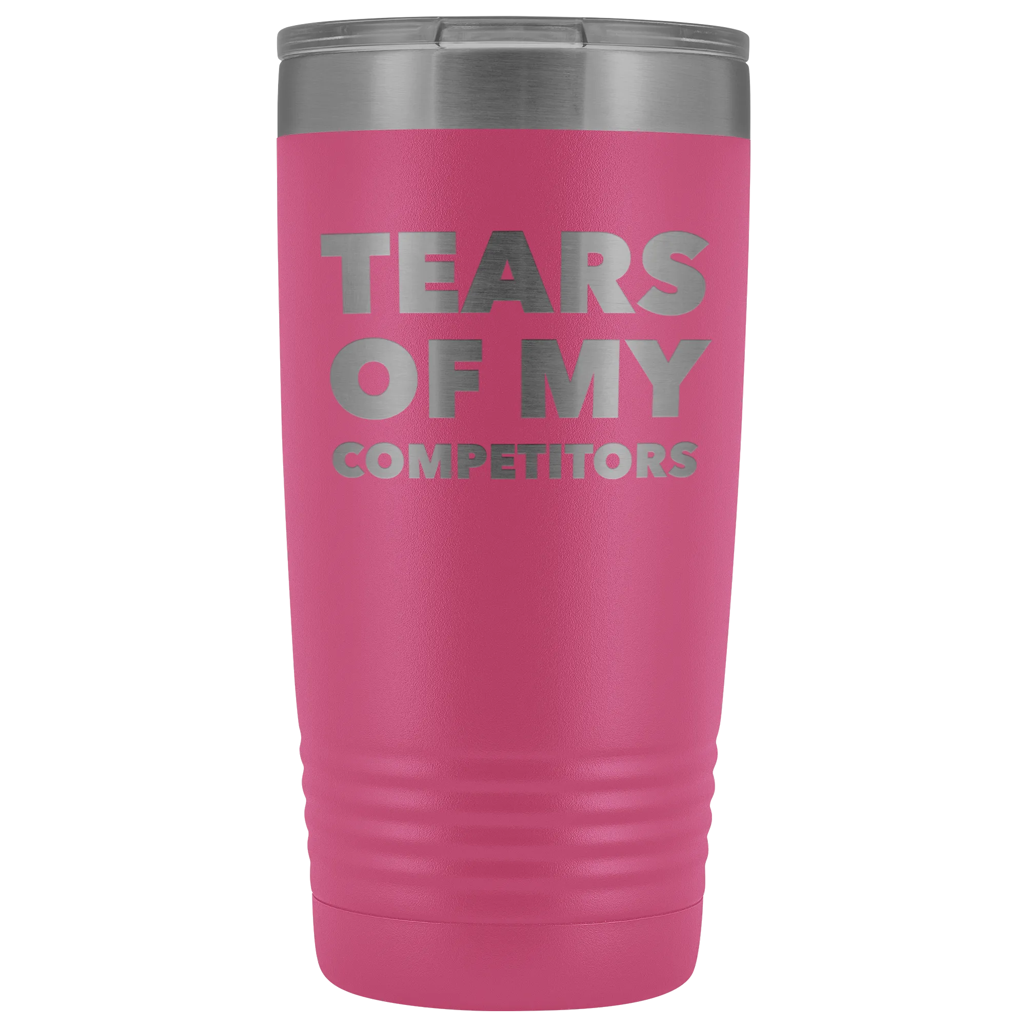 Funny Realtor Gift Weightlifting Sports Gifts Tears of My Competitors Tumbler Metal Mug Insulated Hot Cold Travel Coffee Cup 30oz BPA Free