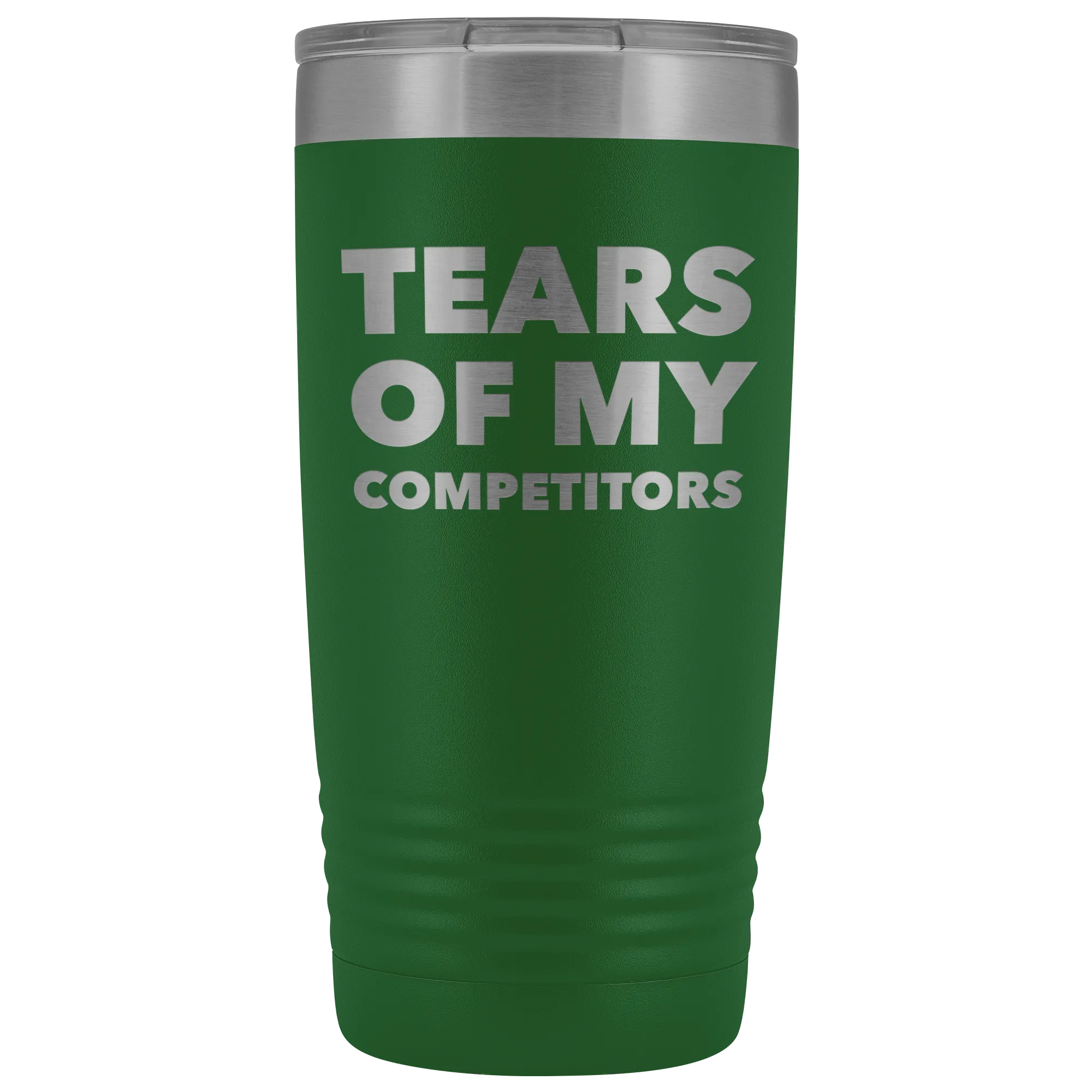 Funny Realtor Gift Weightlifting Sports Gifts Tears of My Competitors Tumbler Metal Mug Insulated Hot Cold Travel Coffee Cup 30oz BPA Free