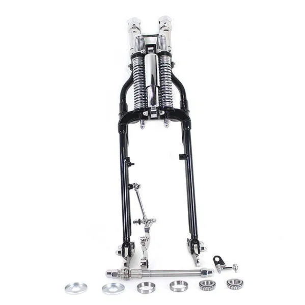 FXSTS Softail OEM Style Inline Spring Fork Assembly - Black