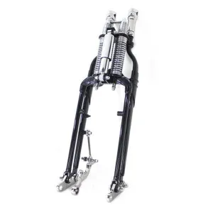 FXSTS Softail OEM Style Inline Spring Fork Assembly - Black