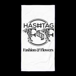 HashtagFandF Black Logo Towel
