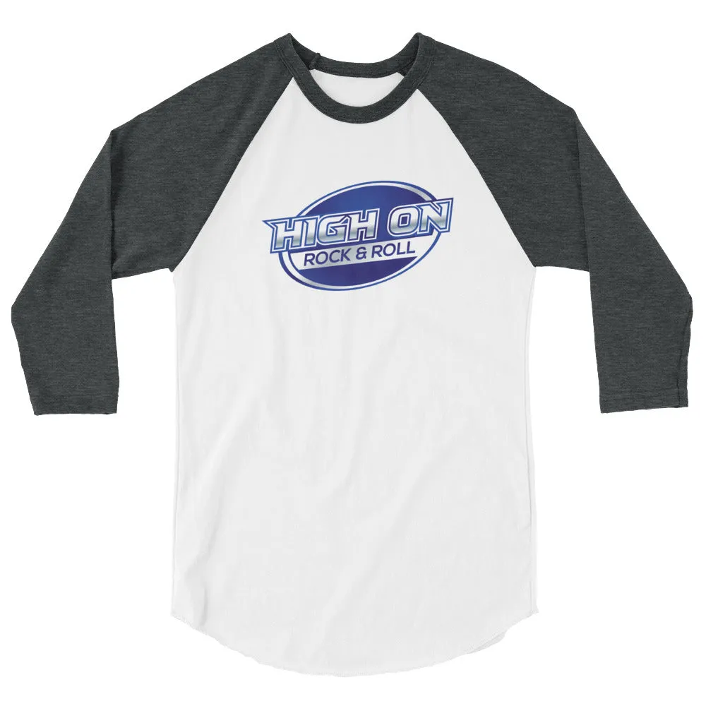 High On Rock & Roll Baseball Tee