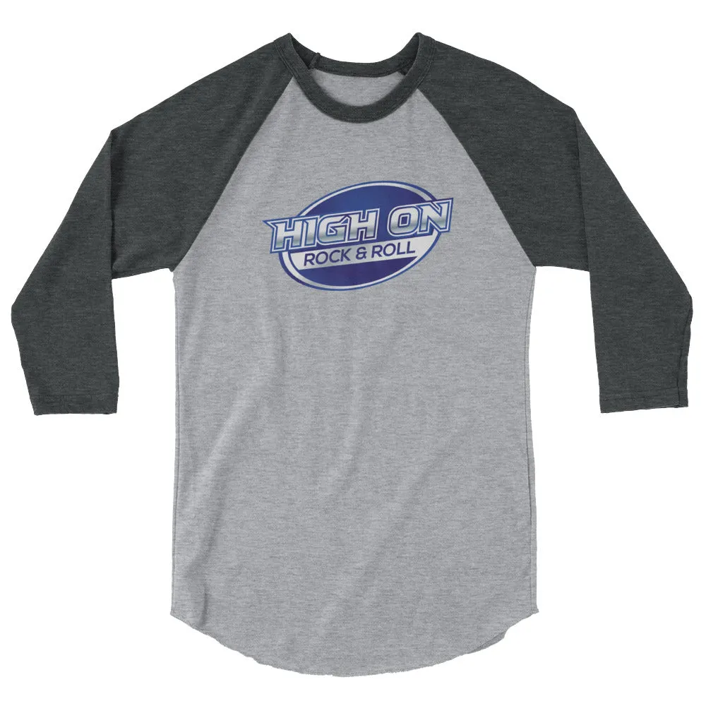 High On Rock & Roll Baseball Tee
