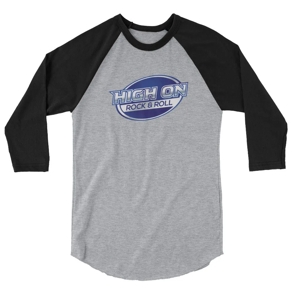 High On Rock & Roll Baseball Tee