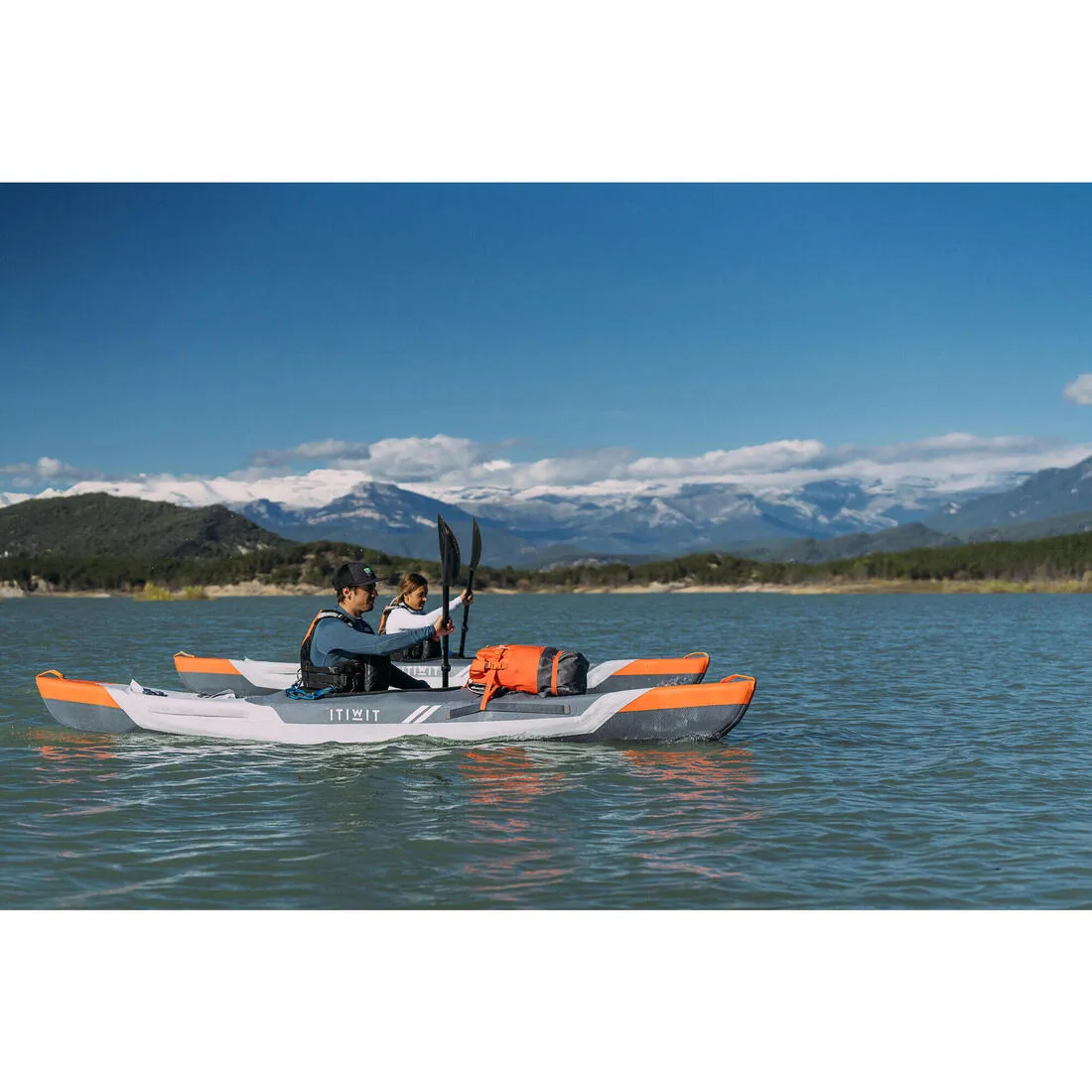 High-pressure touring inflatable kayak Strenfit dropstitch 1 place - X500