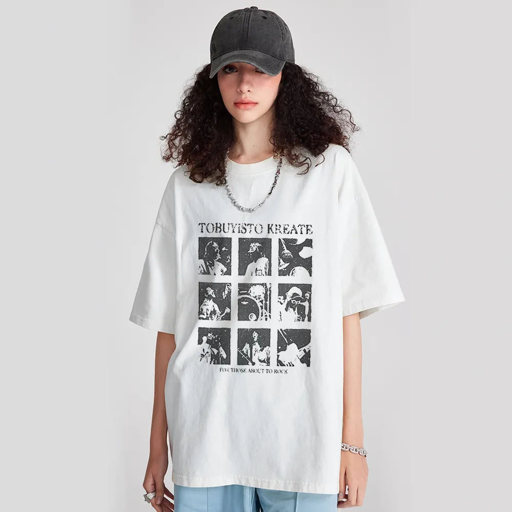 High Street Rock Band T-Shirt