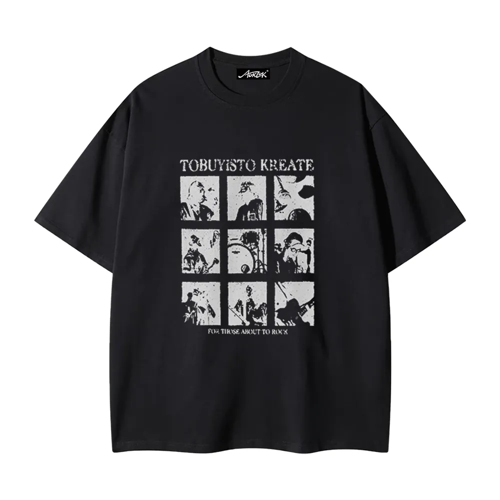 High Street Rock Band T-Shirt