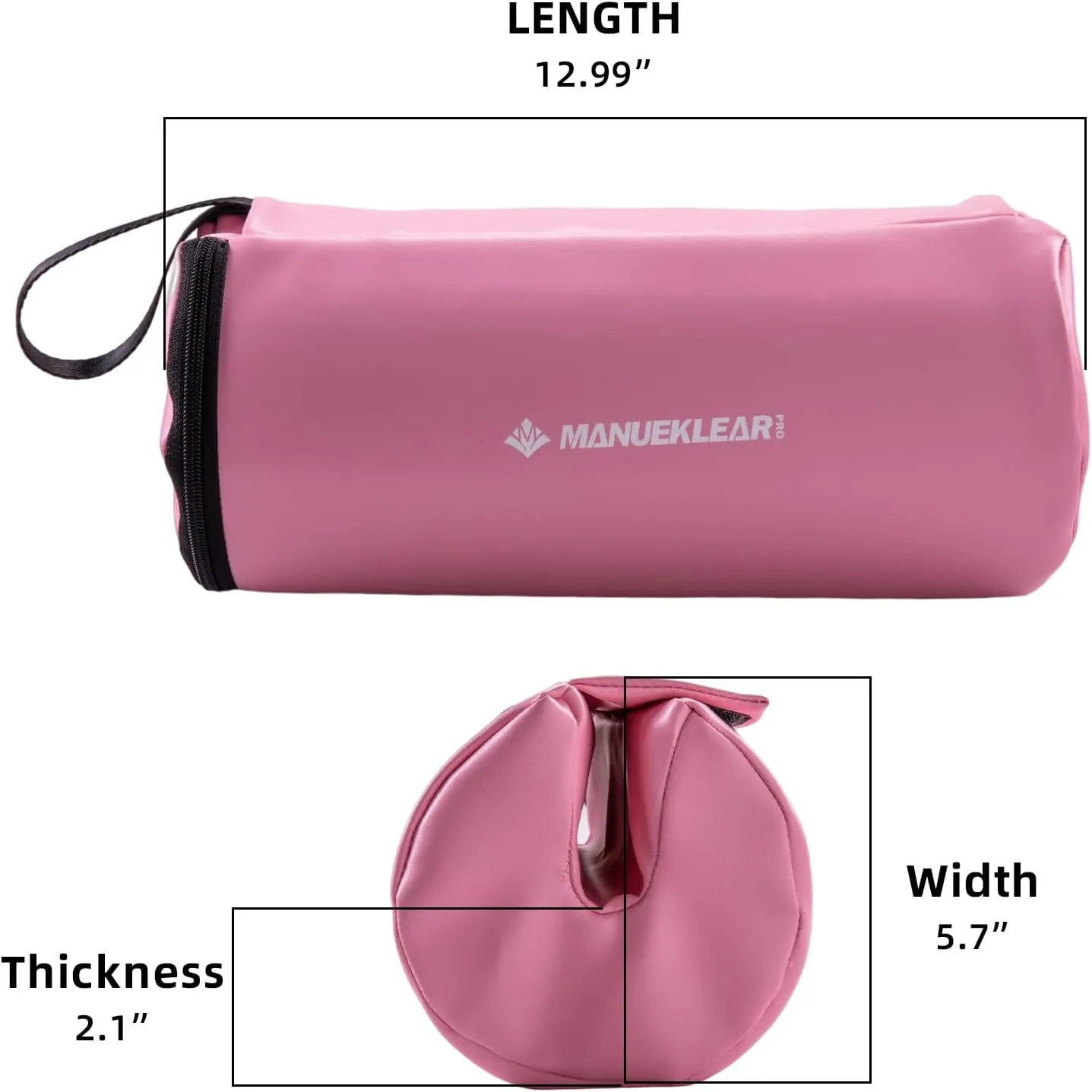 Hip Thrust Pad for Barbell 3.5" Thick Leather Olympic Barbell Pad