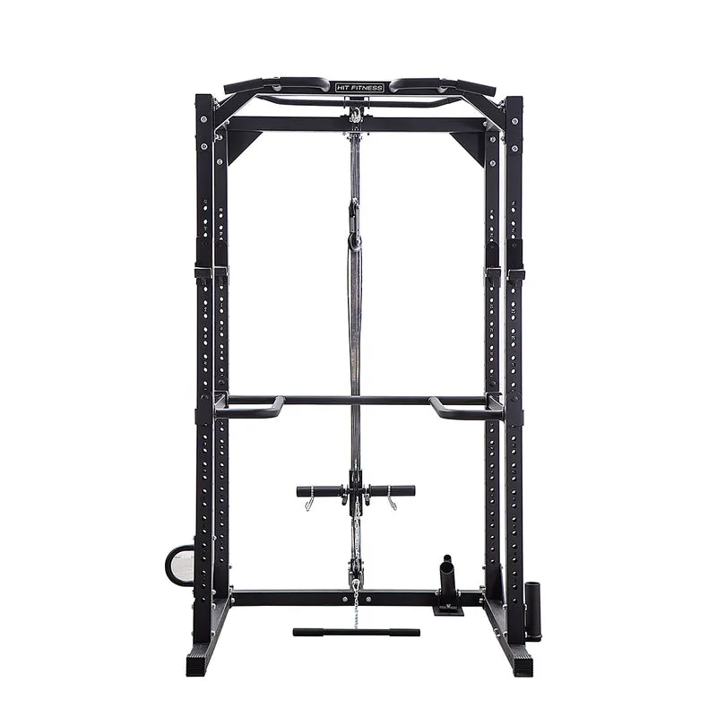 Hit Fitness F200 Pro Power Rack with Cable Pulley| 120kg Radials