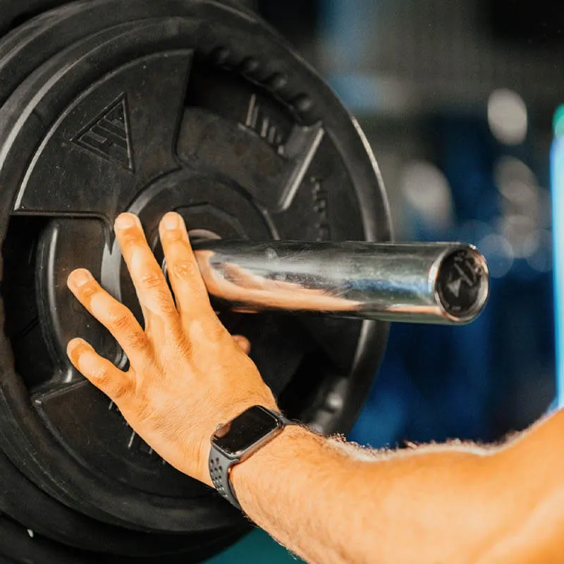Hit Fitness Rubber Radial Olympic Weight Discs | 10kg