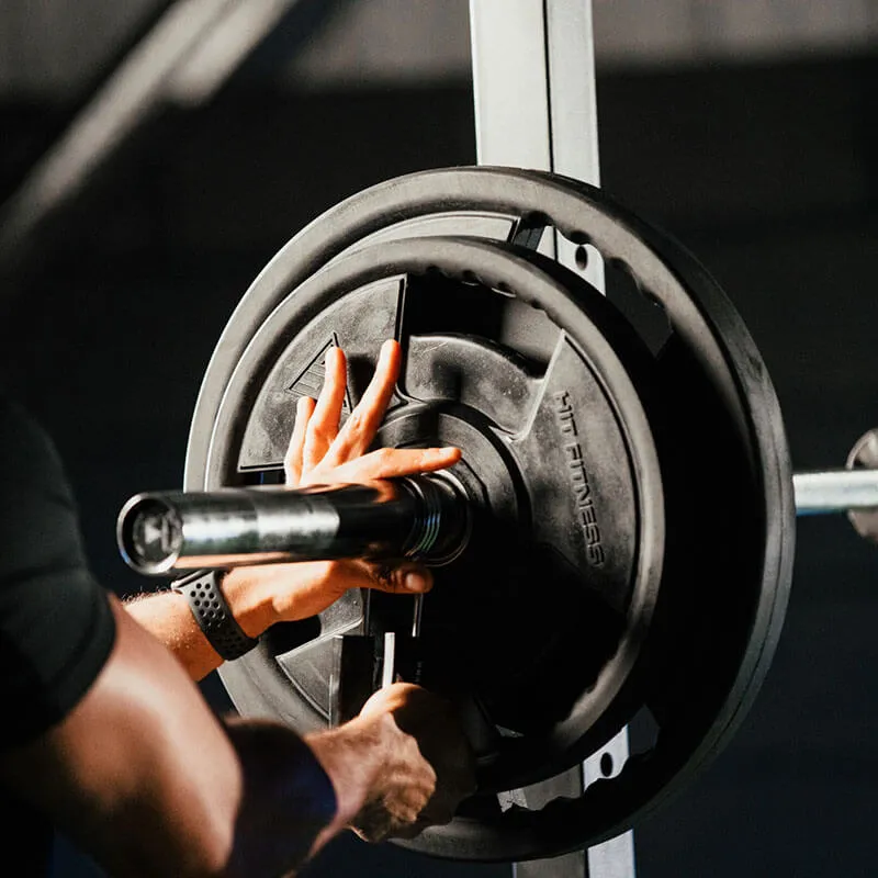 Hit Fitness Rubber Radial Olympic Weight Discs | 10kg